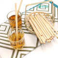 Food Grade Biodegradable Bamboo Drinking Straw Cutlery For Bar Coffee Beverage Water Using